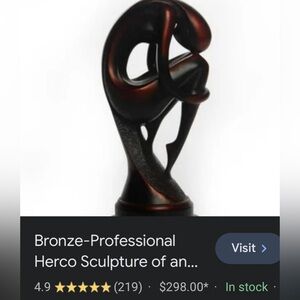 Herco Gift Professional Sculpture Bronze Sculpture - Abstract Art Piece Statue